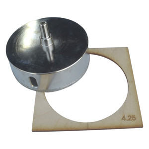 Ex Demo 4 1-4 inch Diamond Hole Saw For Shower Valve Or 4 in Waste Pipe 4 1-4 in Hole Saw For Porcelain Tile 108mm With Guide - Used Once