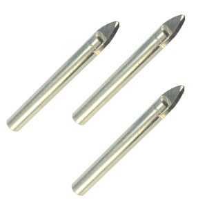 5-8 in Tile And Glass Drill Bit 3 Pack 16mm Tungsten Carbide Drill Holes in Plant Pots Wall Tile Marble Slate Travertine Sea Shells Sea Glass Jewelry Drills Hardie Drywall Fiberglass Pvc Plastic 5-8 in Tile And Glass Drill Bit 3 Pack 16mm Tungsten Carbide Drill Holes in Plant Pots Wall Tile Marble Slate Travertine Sea Shells Sea Glass Jewelry Drills Hardie Drywall Fiberglass Pvc Plastic