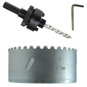 4 in Concrete Hole Saw Dryer Vent and Hex Arbor TCT Masonry Pilot Drill Recessed Lighting Holes in Drywall Masonry And Brick Walls 102mm Carbide Grit 4 in Concrete Hole Saw Dryer Vent and Hex Arbor TCT Masonry Pilot Drill Recessed Lighting Holes in Drywall Masonry And Brick Walls 102mm Carbide Grit