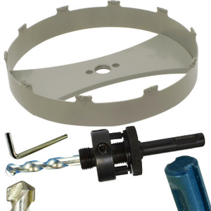 6 5-8 Hole Saw For Recessed Lighting With Hole Saw Arbor Sds Plus Carbide Grit Hole Saw 168mm Can Hole Saw For Holes in Drywall Ceilings And Plaster Walls For Speakers Recessed Light installation 6 5-8 Hole Saw For Recessed Lighting With Hole Saw Arbor Sds Plus Carbide Grit Hole Saw 168mm Can Hole Saw For Holes in Drywall Ceilings And Plaster Walls For Speakers Recessed Light installation