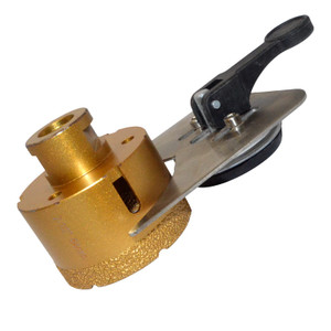 2 1/2 in Vacuum Brazed Core Bit 64mm With 5-8-11 Unc Thread To Suit 5-8 inch Thread On Angle Grinder Dry Cut Ok 2 1/2 in Vacuum Brazed Core Bit 64mm With 5-8-11 Unc Thread To Suit 5-8 inch Thread On Angle Grinder Dry Cut Ok