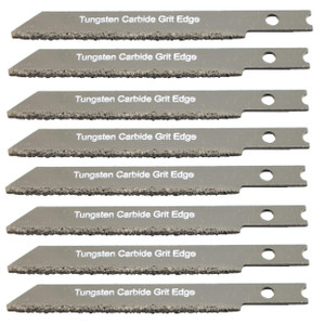 Carbide Jigsaw Blades U Shank x8 For Fiber Cement Jigsaw Blades Cut Hardie Siding Drywall And Fiberglass Carbide Jigsaw Blades U Shank x8 For Fiber Cement Jigsaw Blades Cut Hardie Siding Drywall And Fiberglass