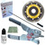 Glass And Tile Cutter Kit 1 Left Handed Tile Cutter 4 1/2 in Ultra Thin Diamond Grinder Tile Saw For Corner Cuts And Box Cut Outs in Porcelain Carbide Hacksaw Tile Blade For Notching Ceramic Wall Tile