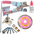 Tile Cutter Hand Tool Kit 3 Left Handed Porcelain Drill Bits Ceramic Tile Drills Diamond Hole Saw For Tile Carbide Hacksaw Blade For Notches in Tile Diamond Tile Grinder Blade For Box Cuts And Corners