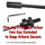 hole saw arbor for hole saw extension 7/16 inch male to female hex
