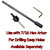 hole saw extension with hole saw arbor 7/16 inch male to female hex end