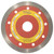 4 1/2 in Super Thin Diamond Blade 4 1/2 Cutting Disc For Cutting Porcelain Tiles Granite Marble Ceramics Allowa Angle Grinder To Plunge Cut into Porcelain For Box Cut Outlets And Toilet Flange Cut