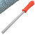 Tile File Tungsten Carbide Grit Edge File Medium Grit 6" Half Round Blade, 4 inch Molded Handle. Trim Ceramic Tile Marble Cement Drywall Cast Iron Red
