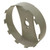 4 3-8 Hole Saw For Recessed Lighting With Hole Saw Arbor 7-16" Hex Carbide Grit Hole Saw 4 3-8 in Can Hole Saw For Holes in Drywall Ceilings And Plaster Walls For Speakers Recessed Light installation