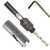 3-4" Tungsten Carbide Hole Saw Kit inc 19mm Carbide Hole Saw Sds Plus Hole Saw Arbor Fitted With Masonry TCT Pilot Drill For Concrete Wall Tile Brick Drywall Masonry Fiberglass Plaster