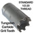 1 1-8 inch Carbide Hole Saw Kit inc 29mm Tungsten Hole Saw 3-8" Hex Hole Saw Arbor Hex Key Arbor Fitted With Masonry TCT Pilot Drill For Concrete Wall Tile Brick Drywall Masonry Fiberglass Plaster