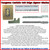 Fiberglass U Shank Scroll Jigsaw Blades Set 5 Carbide Grit Jigsaw Blades U Shank For Drywall Hardie Cement Backer Board Cement Siding Jigsaw U Shank Scroll Carbide Grit Jig Saw Blades For Curve Cuts