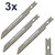 carbide jigsaw blade u shank x3