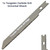 U Shank Carbide Jigsaw Blade Set Of 5 Fiberglass Carbide Jigsaw Blades For Drywall Hardie Board Cement Siding And Fiberglass