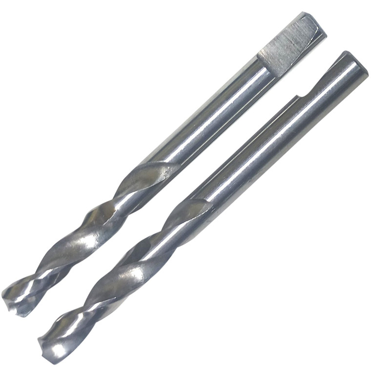 Hole Saw Arbor Pilot Drill HSS 2 Pack High Speed Steel For Drilling Wood And Steel 1-4" Diameter Drill Tip And Shaft Hole Saw Drill Bit Pilot Drills Fits All Hole Saw Adapters Arbors Mandrels