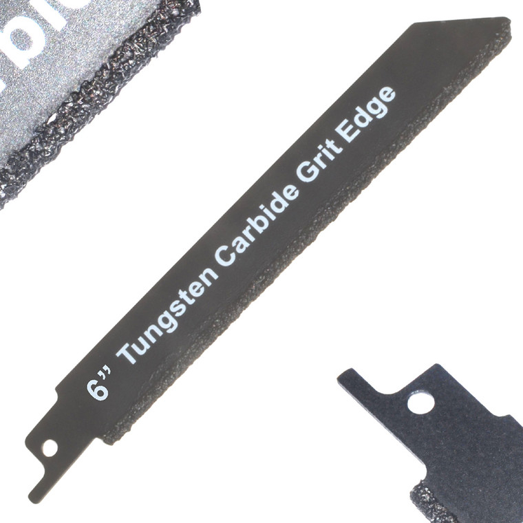 carbide grit edge sawzall blade 6 inch