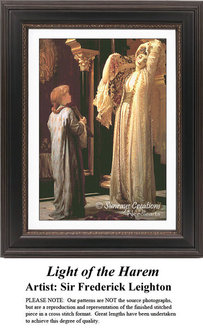 Women Cross Stitch Patterns | Light of the Harem