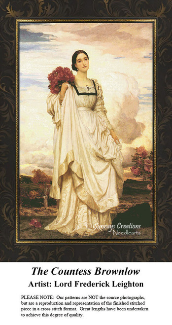 Women in Cross Stitch Patterns | The Countess Brownlow