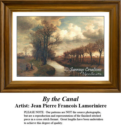 Waterscape Cross Stitch Patterns | By the Canal 
