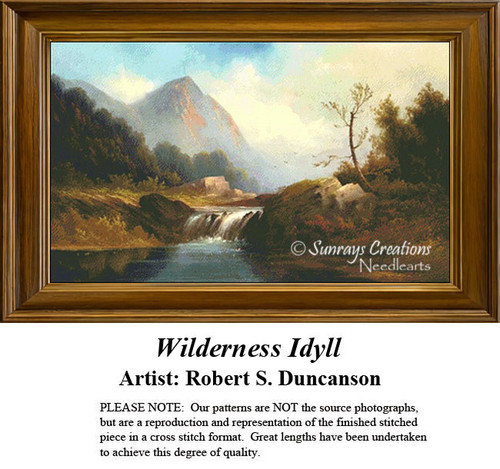 Fine Art Cross Stitch Pattern | Wilderness Idyll