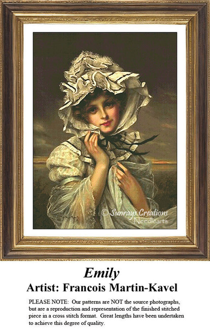 Women in Cross Stitch Patterns | Emily