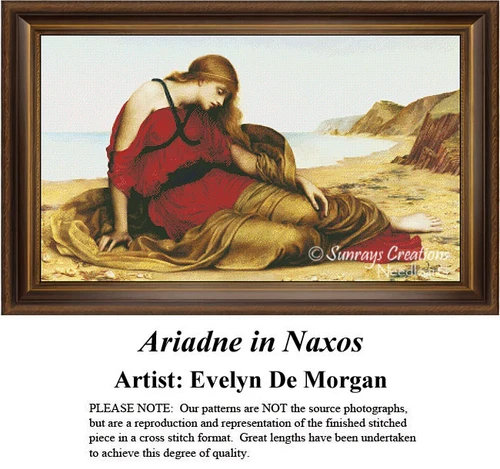 Women in Cross Stitch Patterns | Ariadne in Naxos