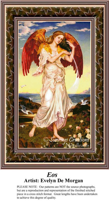 Mythology Cross Stitch Pattern | Eos