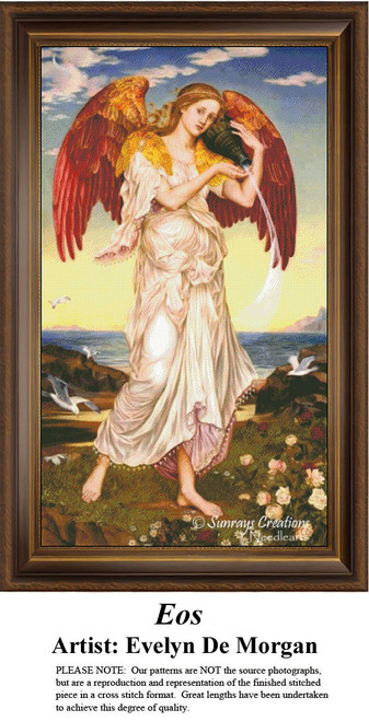 Mythology Cross Stitch Pattern | Eos