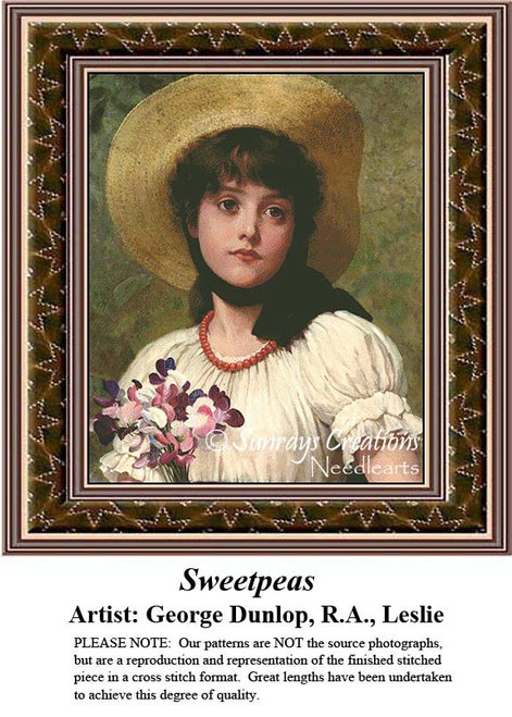 Children in Cross Stitch Patterns | Sweetpeas 