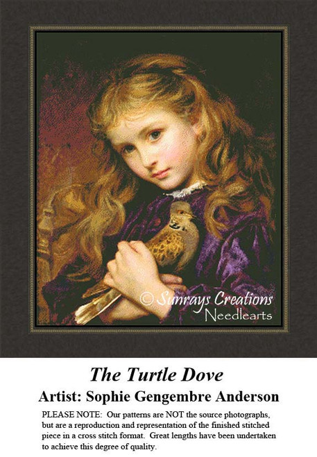 Fine Art Cross Stitch Patterns | The Turtle Dove
