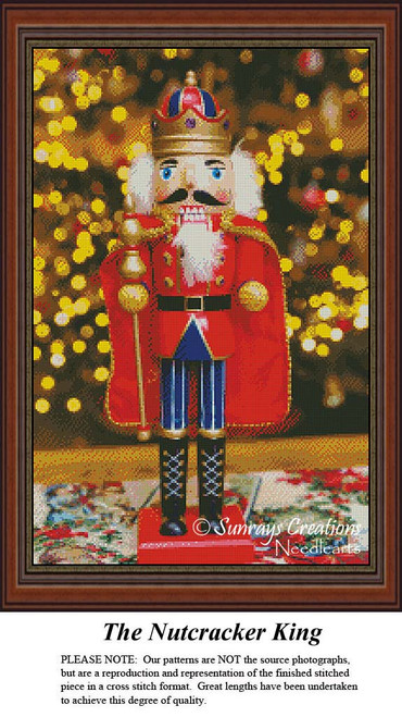 Vintage Cross Stitch Patterns | The Nutcracker King