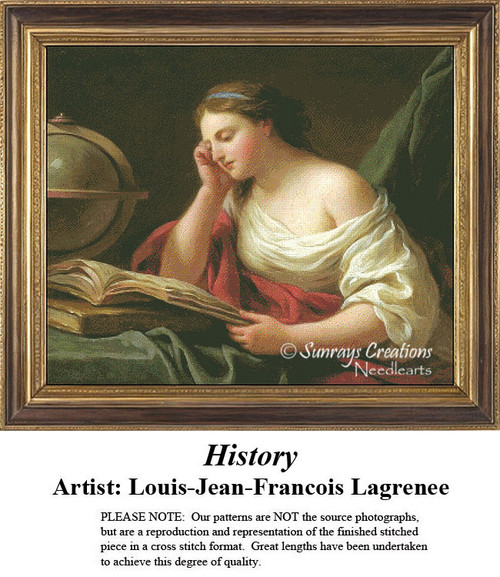 Fine Art Cross Stitch Pattern | History