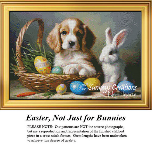 Easter Cross Stitch Pattern | Easter, Not Just for Bunnies