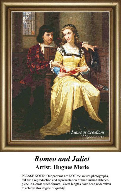 Romance Cross Stitch Patterns | Romeo and Juliet