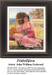 A woman lounges outdoors with a large feathered fan, immortalized as a counted cross stitch pattern by artist John William Godward.
