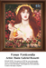 A detailed counted cross-stitch pattern preview of Dante Gabriel Rossetti's provocative 1868 masterpiece, "Venus Verticordia." The rich Aesthetic design captures a striking, semi-nude portrait of a red-haired goddess holding a golden apple and an arrow, completely enveloped by a dense, vibrant wall of blooming pink roses and honeysuckle under a glowing, butterfly-encircled halo.