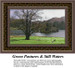 Landscape Cross Stitch Pattern | Green Pastures & Still Waters