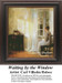 A woman sits by a sunlit window in golden afternoon light, offered as a counted cross stitch pattern by Carl Vilhelm Holsoe.