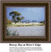 Landscape Cross Stitch Pattern | Breezy Day at River's Edge
