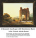 Fine Art Cross Stitch Pattern | A Romantic Landscape with Mauritanian Ruins