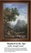 A detailed counted cross-stitch pattern preview of Claude-Joseph Vernet's painting, "Shepherd in the Alps." The 18th-century French Romantic landscape design features a shepherd with his flock amidst towering alpine peaks under dramatic sky lighting, capturing rugged solitude.