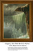 A winter scene of Niagara Falls with icy formations and a cloudy sky, brought to life as a counted cross stitch pattern.