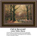 Fine Art Cross Stitch Pattern | Fall in Spreewald 
