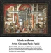 A grand interior with classical architecture and art pieces lining the walls, preserved as a counted cross stitch pattern by Giovanni Paolo Pannini.