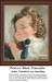 A sleeping child with curly brown hair holds a toy, surrounded by soft bedding, in this digital file based on Friedrich von Amerling's 1836 painting.