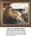 Ulysses is tied to the mast of his ship as sirens resembling mermaids sing around him, available as a counted cross stitch pattern.