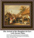 Fine Art Cross Stitch Pattern | The Arrival of the Daughter-in-Law 