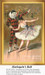 Two figures dance joyfully at a costume ball, one in a harlequin outfit and the other in a ballerina costume, frozen in time as a counted cross.