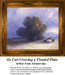 Fine Art Cross Stitch Pattern | Ox Cart Crossing a Flood Plain