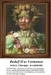 A human figure made of fruits, vegetables, and flowers, this downloadable pattern is based on the painting by Giuseppe Arcimboldo.